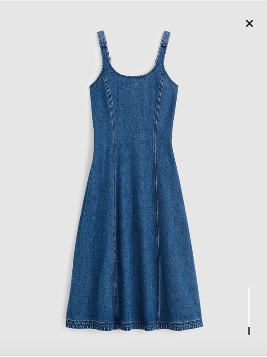 Madewell Dresses & Skirts - NWT Madewell Denim Scoopneck Midi Dress, S